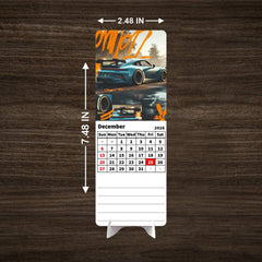 SUPER Car Premium Table Desk Calendar
