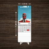 ANIME HERO MAN Premium Table Desk Calendar