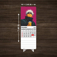 Satoru Gojo Premium Table Desk Calendar