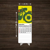 Vintage Motor Bike Predator Premium Table Desk Calendar