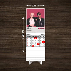 POP Singers Premium Table Desk Calendar