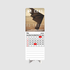 FIGHTER PLANE Premium Table Desk Calendar