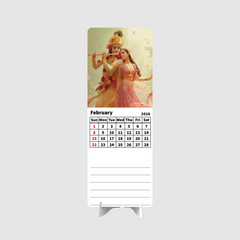 Radha Krishna Premium Table Desk Calendar