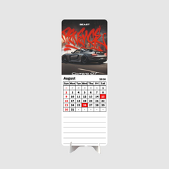 SUPER Car Premium Table Desk Calendar