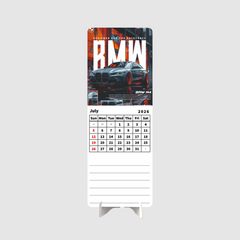 Luxury Car Premium Table Desk Calendar