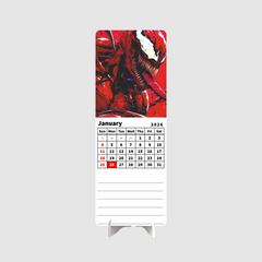 SUPER VILLAIN Premium Table Desk Calendar