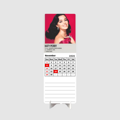 POP Singers Premium Table Desk Calendar