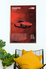 2019 Toyota Supra Poster | Cars Posters
