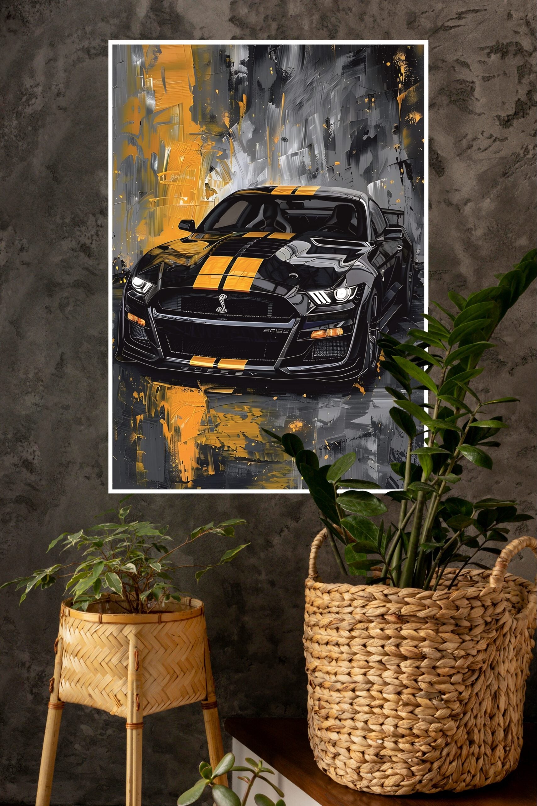 2022 ford Mustang Shelby Gt500 Poster | Cars Posters