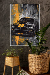 2022 ford Mustang Shelby Gt500 Poster | Cars Posters