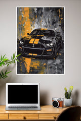 2022 ford Mustang Shelby Gt500 Poster | Cars Posters
