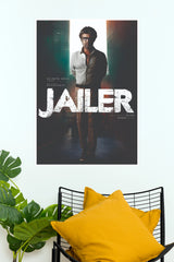Jailer Movie Poster – Rajinikanth Action Movie Wall Art | Modern Cinematic Poster (Tollywood Poster)