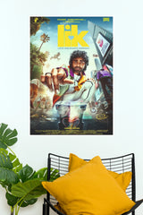 Love Insurance Kompany LIK Pradeep Ranganathan Poster – Futuristic Rom-Com Paper Print (Tollywood Poster)