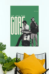 Me And Bro Gobi (Meiyazhagan) Tamil Movie Minimalist Paper Poster (Karthi & Arvind Swamy) (Tollywood Poster)