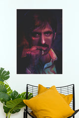 Ravanasura Ravi Teja Man in the Shadows Poster – Stylized Neon Thriller Paper Print (Tollywood Poster) (Copy)