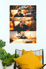 Suriya God Mode Activated Karuppu Movie Paper Poster (Tollywood Poster)
