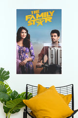 The Family Star Vijay Deverakonda & Mrunal Thakur Paper Poster (Tollywood Poster)