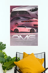 2025 Mercedes-Benz AMG GT Multi-Panel Poster (Car Posters)