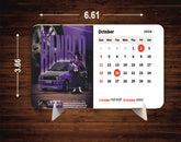 Super fast Car Premium Table Desk Calendar – 2026