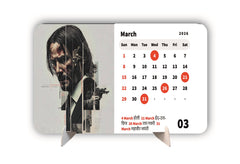 John Wick Premium Table Desk Calendar – 2026