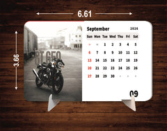 Royal Enfield Interceptor 650 Premium Table Desk Calendar – 2026