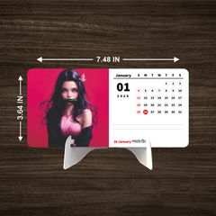 Whispering Katana Premium Table Desk Calendar