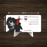 WORLD POP Singers Premium Table Desk Calendar
