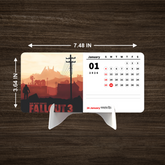 HUNTING Premium Table Desk Calendar