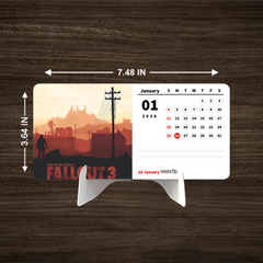 HUNTING Premium Table Desk Calendar
