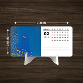 Nature’s River Glow Premium Table Desk Calendar