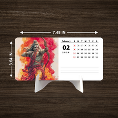 God Premium Table Desk Calendar