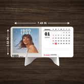 WORLD POP Premium Table Desk Calendar