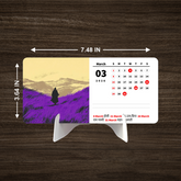 Standing Premium Table Desk Calendar