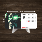 ANIME MAN Premium Table Desk Calendar