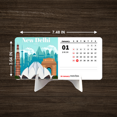 Sky High City Premium Table Desk Calendar