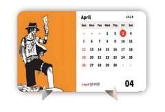 Monkey D.Luffy Premium Table Desk Calendar – 2026