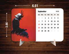 Last Samurai Legend Premium Table Desk Calendar – 2026