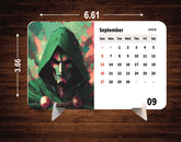 Iron Man Premium Table Desk Calendar – 2026