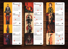 Tanjiro Kamado and Gojo Premium Table Desk Calendar – 2026