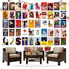 Shapes & Shades Set | Super 60 Posters Set