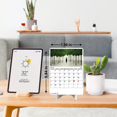 Forest Dreams Premium Table Desk Calendar