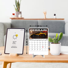 Luxury Car Premium Table Desk Calendar