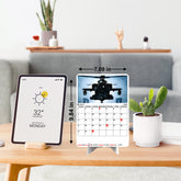 FIGHTER PLANE Premium Table Desk Calendar