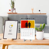 SUPER VILLAIN Premium Table Desk Calendar