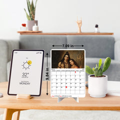 God Premium Table Desk Calendar