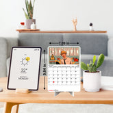 Chainsaw Premium Table Desk Calendar