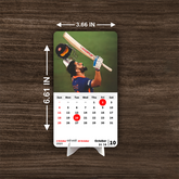 Cricket KING Premium Table Desk Calendar