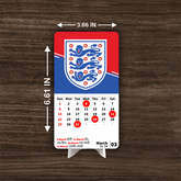 Football team Premium Table Desk Calendar