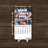 Grand Theft Auto Premium Table Desk Calendar