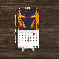 Iron Man Premium Table Desk Calendar